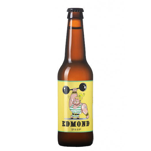 Bière Edmond l'IPA 0,5% sans alcool 🥂 Sanzalc, la cave sans alcool et sans complexe