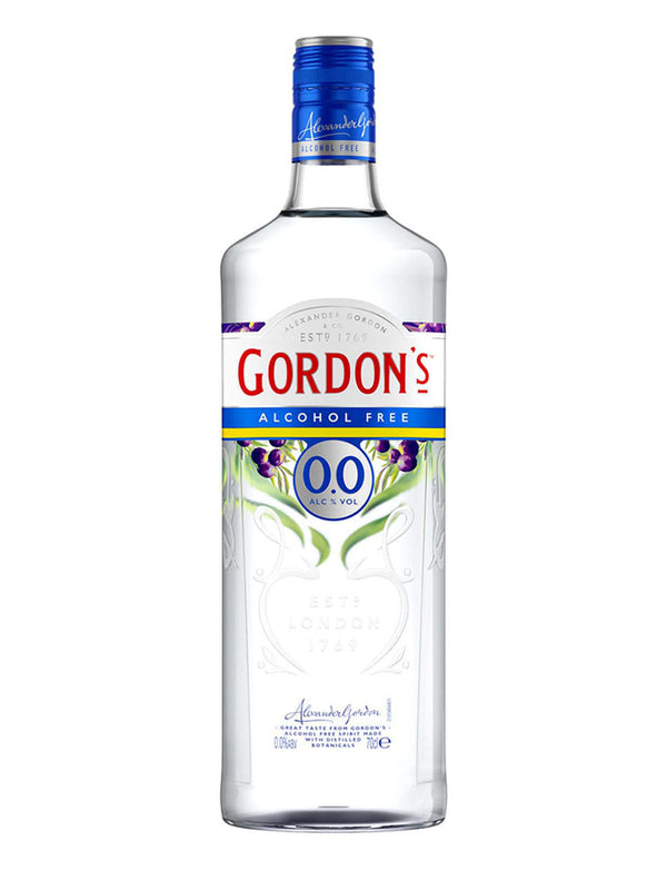 Gin Gordon's 0.0% sans alcool 🥂 Sanzalc, la cave sans alcool et sans complexe