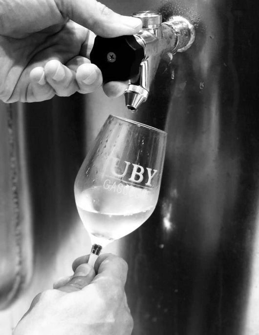 Vin blanc UBY Sauvignon 0.0% Bio sans alcool Sanzalc, cave sans alcool pour adultes décomplexés