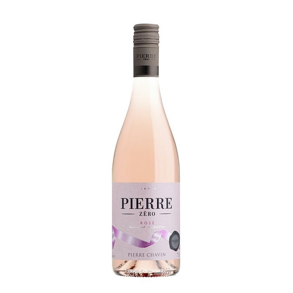 Vin rosé sans alcool Pierre Zéro 0% Sanzalc, cave sans alcool pour adultes décomplexés