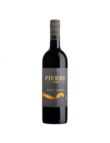 Vin rouge Pierre Zéro Merlot Prestige sans alcool 0%