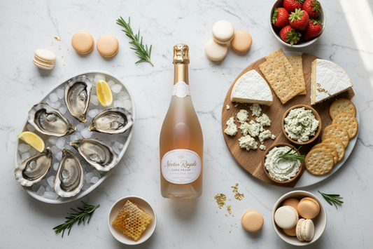 accord champagne sans alcool