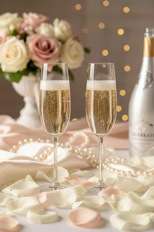 Champagne sans alcool pour mariage