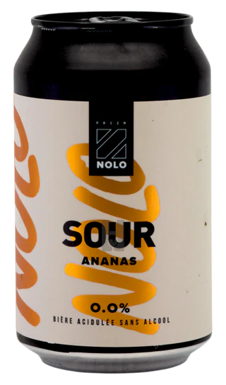 PRIZM NOLO Saures Ananasbier ohne Alkohol 0%