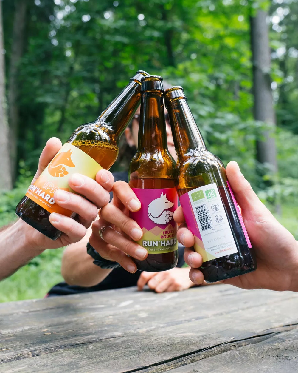 IPA-Bier ohne Alkohol oder Gluten 75cl - RUN'HARD