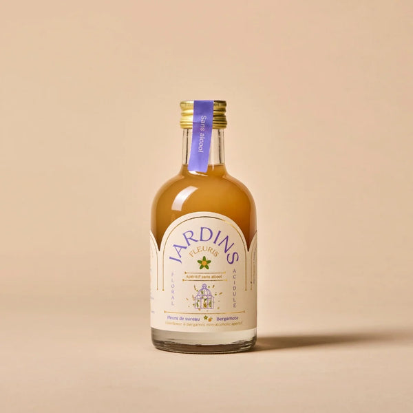 Flower gardens elderflowers & bergamot 70 cl