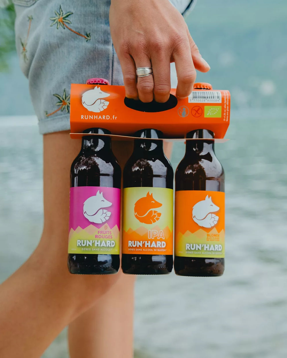 RED FRUITS Bier ohne Alkohol 75cl - RUN'HARD
