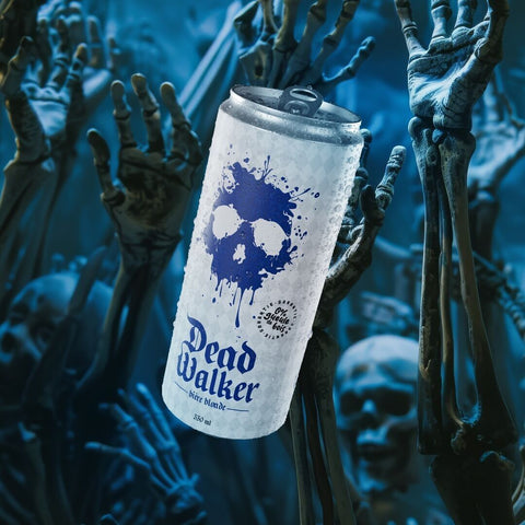 DEAD WALKER Blondes Bier ohne Alkohol 0,5%