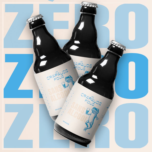 Birra bianca i rospi pazzi dello 0,5%