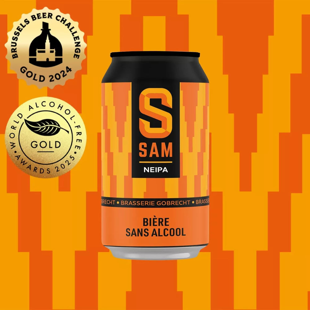 SAM NEIPA Bier ohne Alkohol 0,5% - 33 cl Dose