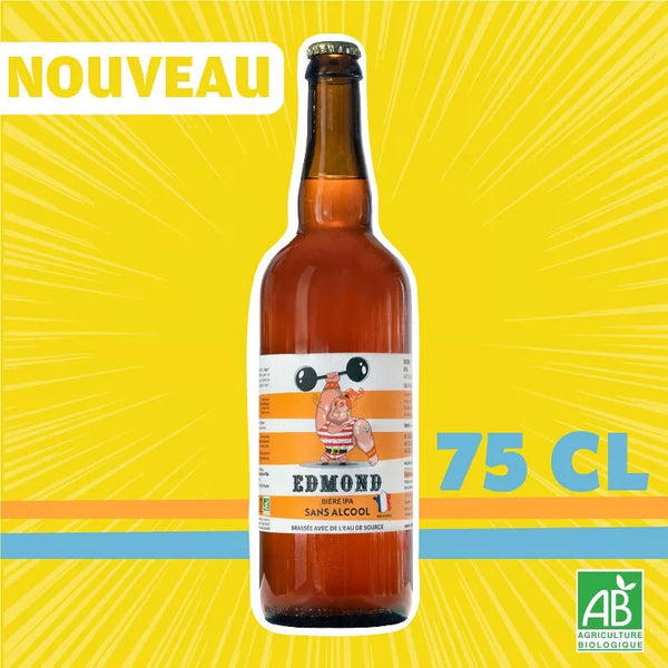 Edmond Beer IPA e Organic 0,5% senza alcol - 75 CL