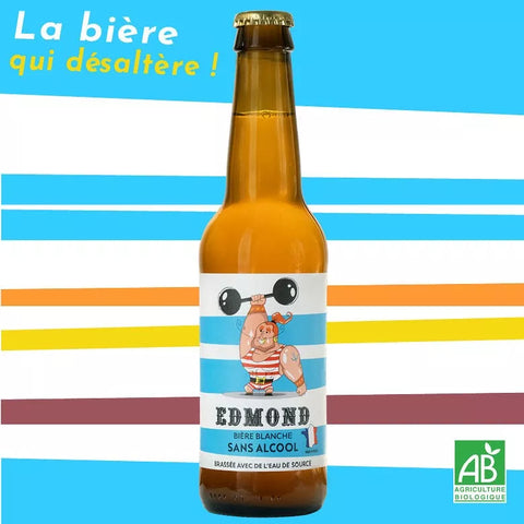 Edmond Weiß- und Biobier ohne Alkohol 0,5 %