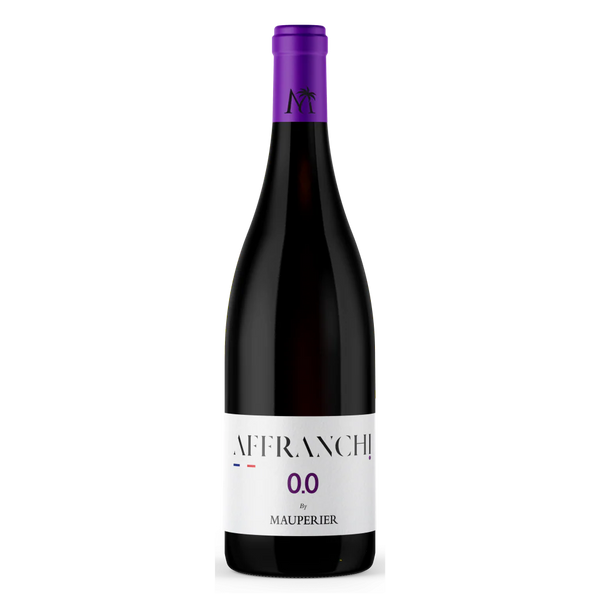 Vino rosso liberato senza alcol 0,0%