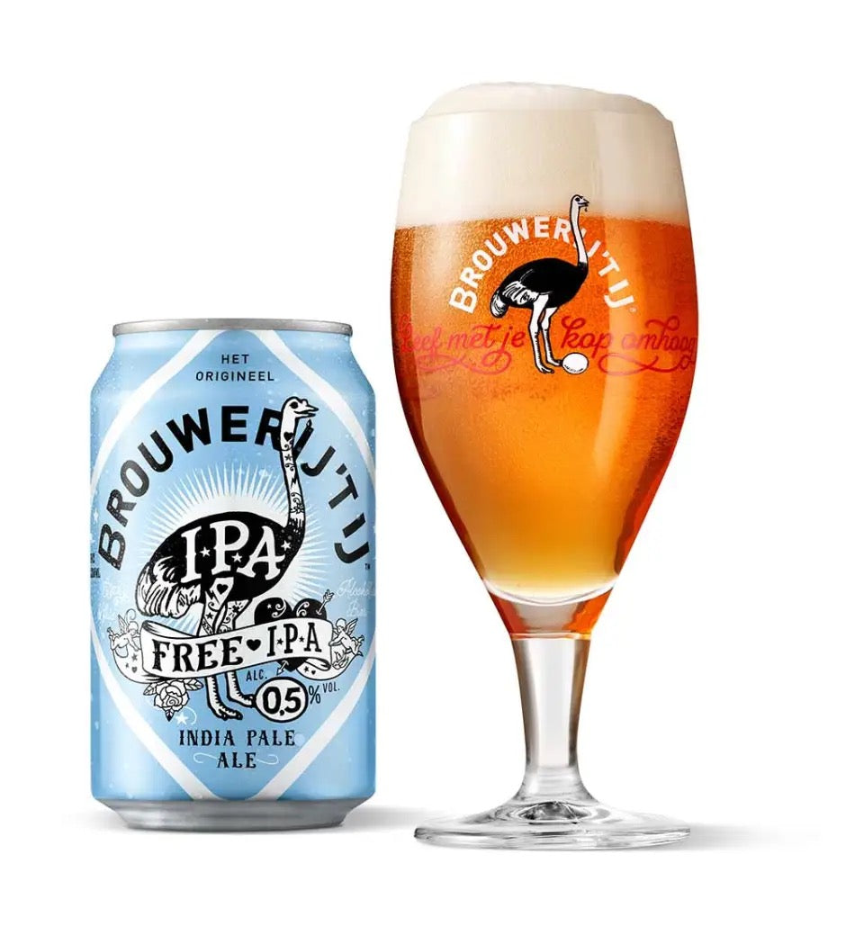 Brouwerij 't IJ beer - Free IPA without alcohol 0.5%