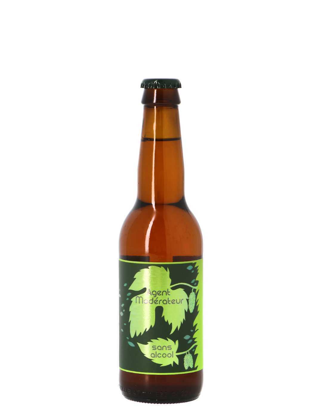 Bière Agent Modérateur sans alcool 0.3 Sanzalc, cave sans alcool