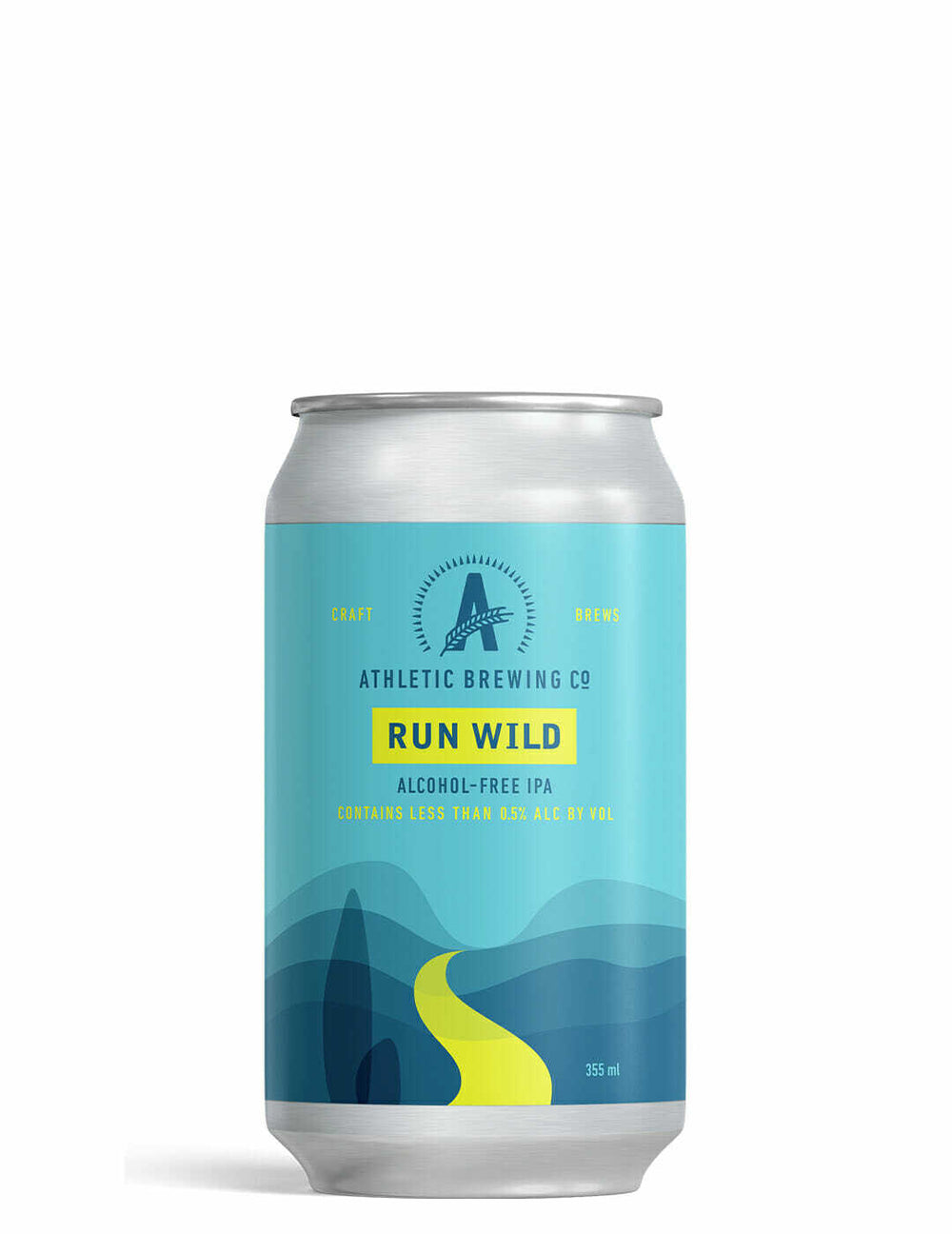 Athletic Brewing Run Wild IPA Bier ohne Alkohol 0,5%