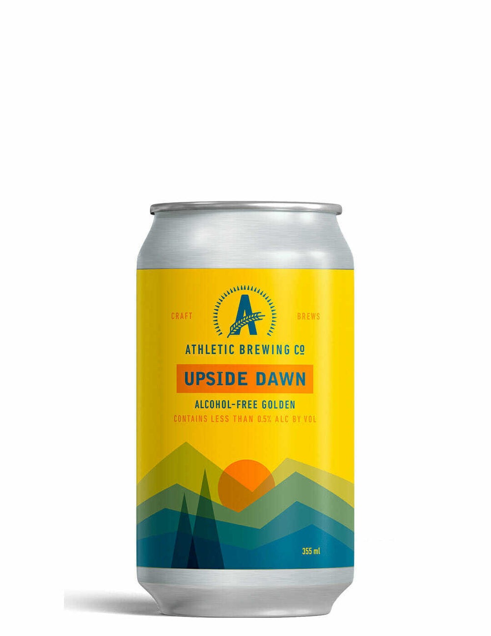 Athletic Brewing Upside Dawn Bier ohne Alkohol 0,5%