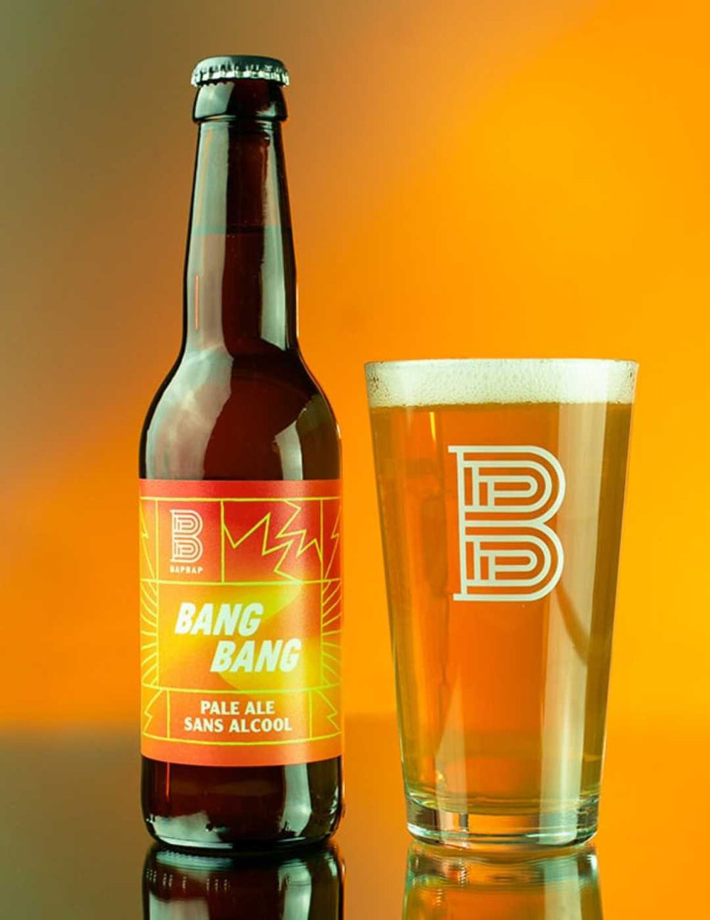 BapBap BANG BANG Pale Ale Bier ohne Alkohol 0,3%