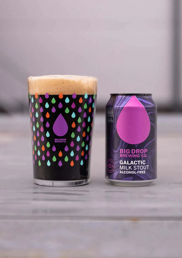 Big Drop Galactic Milk Stout 0,5 % alkoholfreies Bier