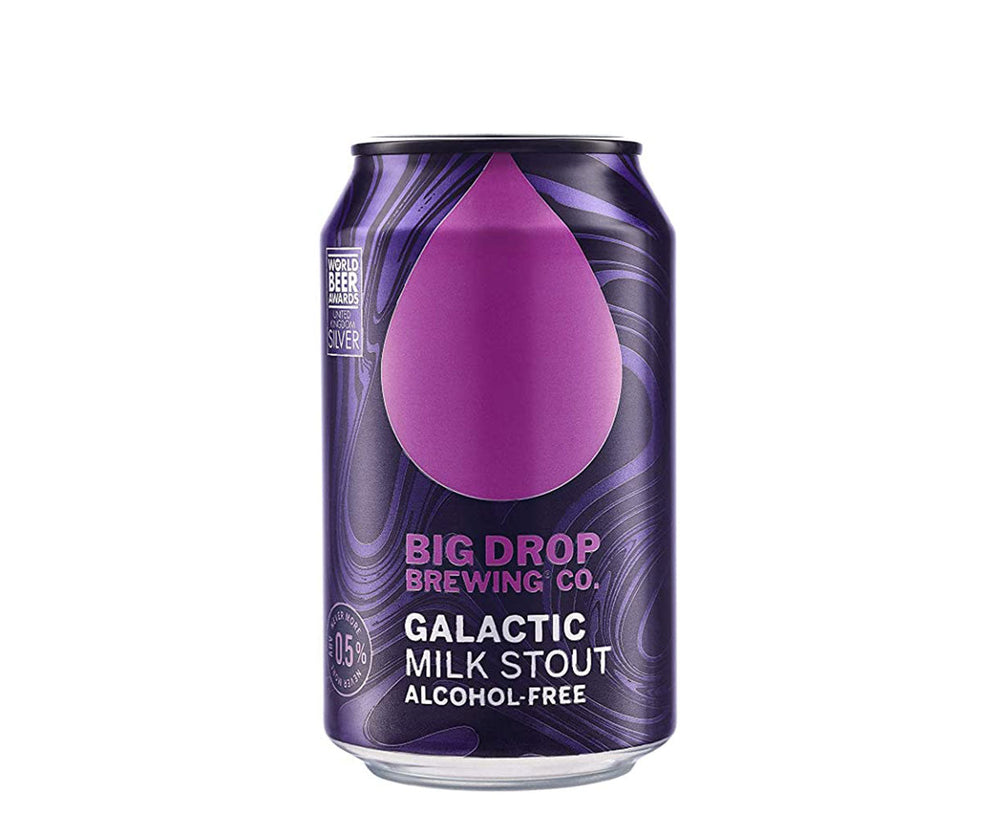 Big Drop Galactic Milk Stout 0,5 % alkoholfreies Bier