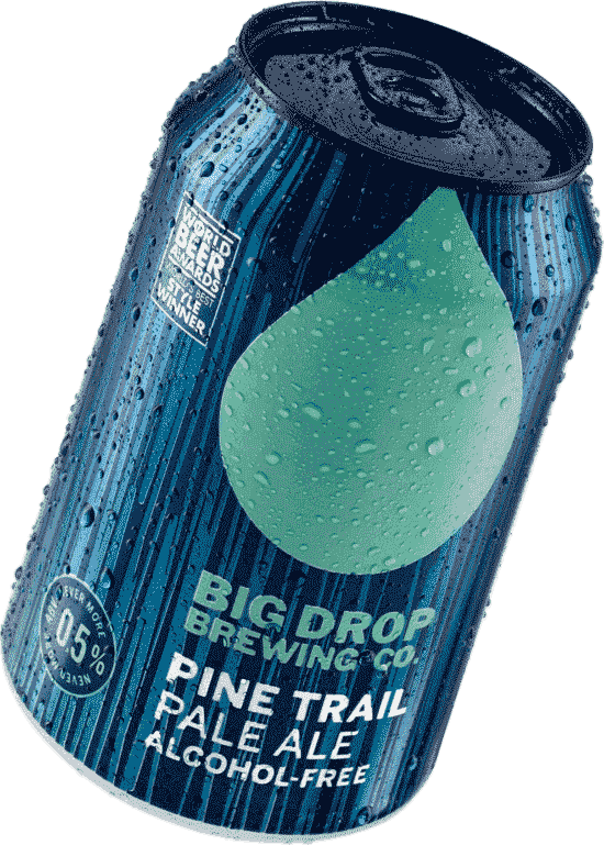Big Drop Pine Trail Pale Ale 0,5 % alkoholfreies Bier