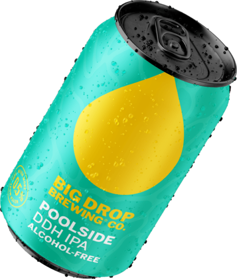 Big Drop Poolside DDH IPA 0,5 % alkoholfreies Bier