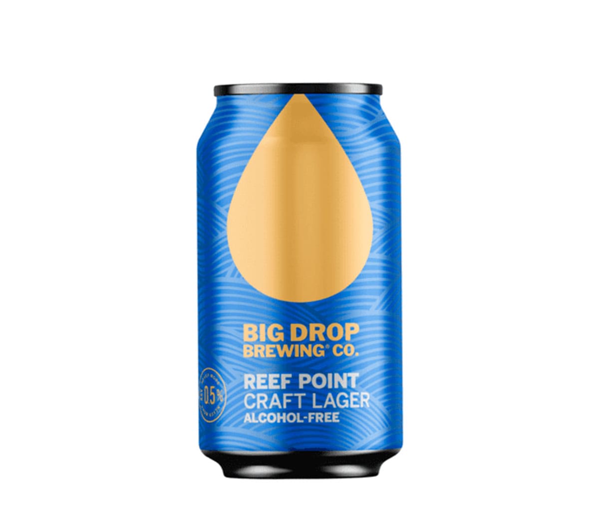 Big Drop Reef Point Craft Lager 0.5% Alcohol Free Beer