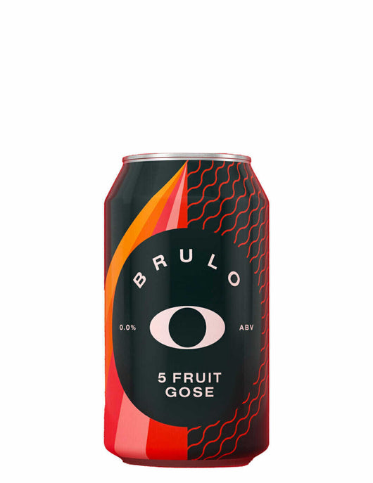 Brulo bière 5 fruit Gose sans alcool 🥂 Sanzalc, la cave sans alcool et sans complexe