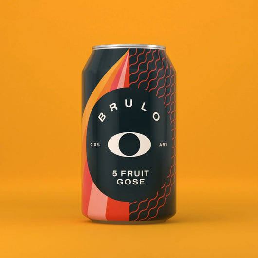 Brulo bière 5 fruit Gose sans alcool 🥂 Sanzalc, la cave sans alcool et sans complexe