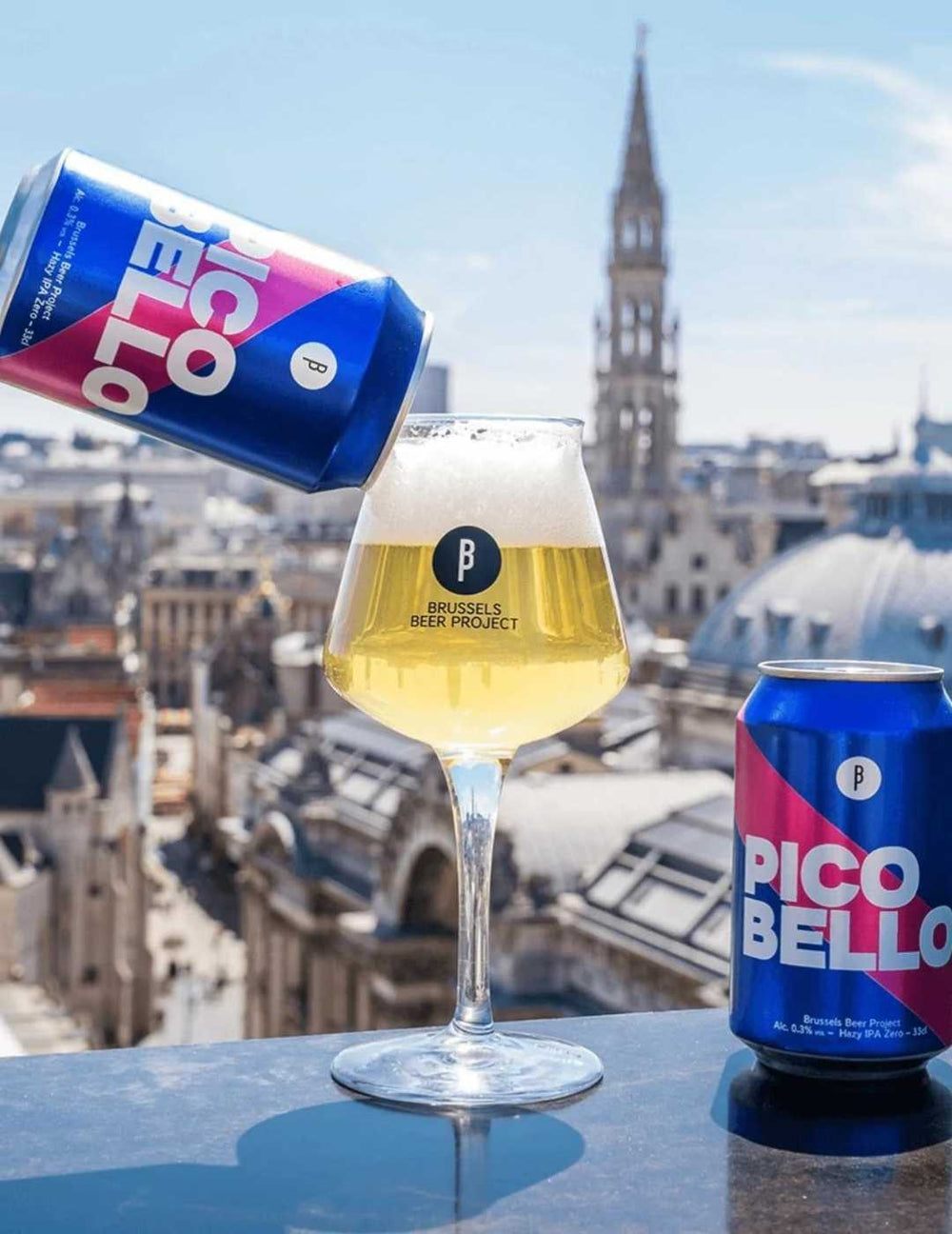 Brüsseler Bierprojekt Pico Bello 0,3 % alkoholfreies Bier