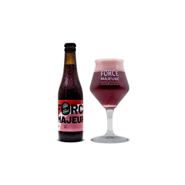 Kriek Force Majeure Bier 0,4% ohne Alkohol