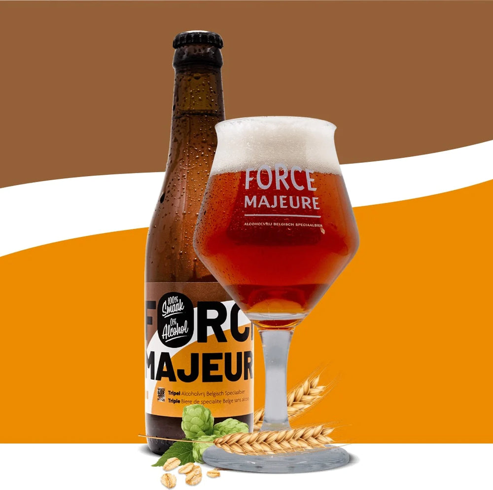 Tripel Force Majeure Bier 0,4% ohne Alkohol