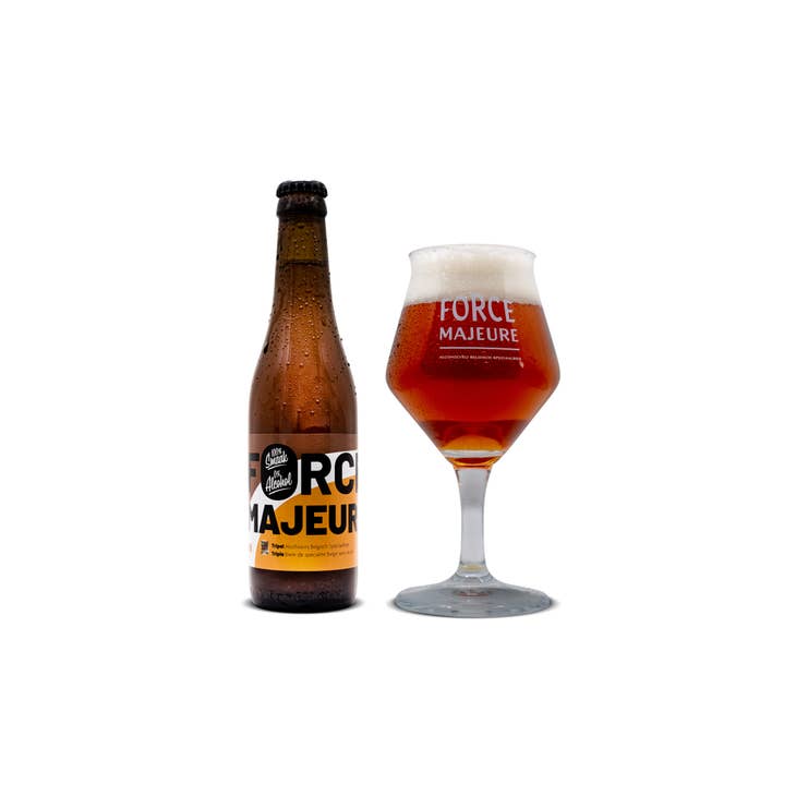 Tripel Force Majeure Bier 0,4% ohne Alkohol