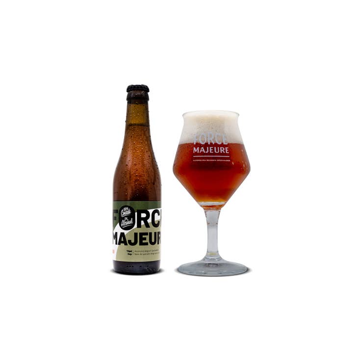 Tripel Hop Force Majeure Bier 0,4% ohne Alkohol