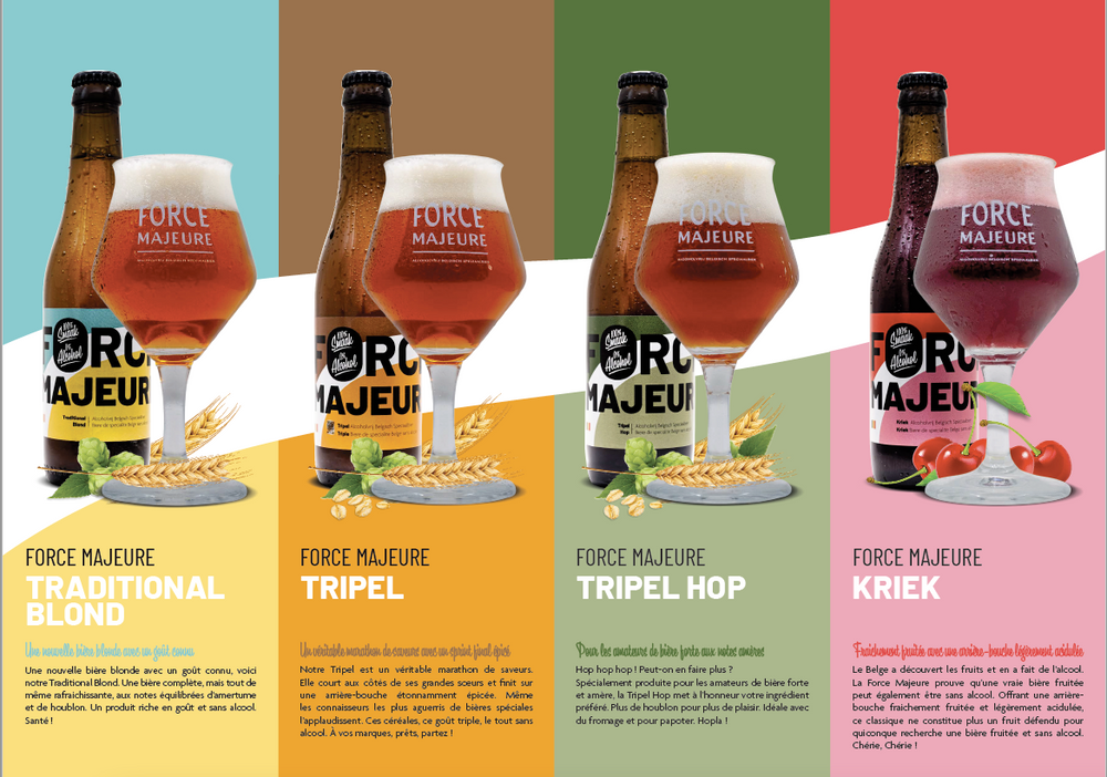 Force Majeure Blondbier 0,5 % ohne Alkohol