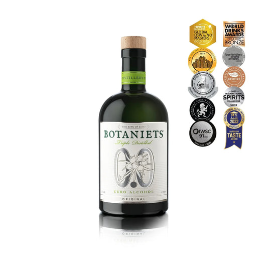 Botaniets Gin Original 0,0% Sanzalc, cave sans alcool pour adultes décomplexés