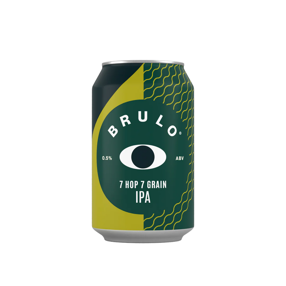 Brulo 7 Hop 7 Grain IPA Bier ohne Alkohol 0,5%