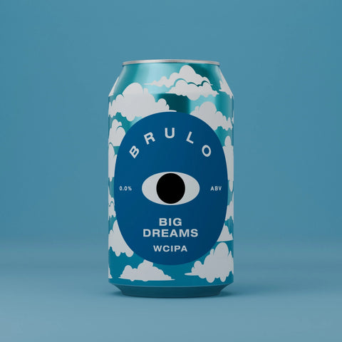 Brulo Big Dreams West Coast IPA Bier ohne Alkohol 0,0%