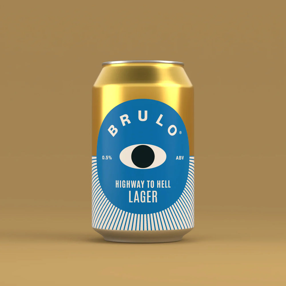 Brulo Highway To Hell Lagerbier ohne Alkohol 0,5%