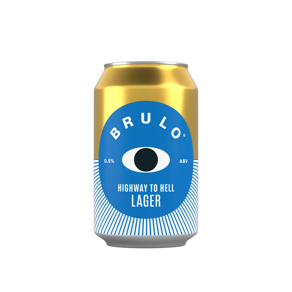 Brulo Highway To Hell Lagerbier ohne Alkohol 0,5%
