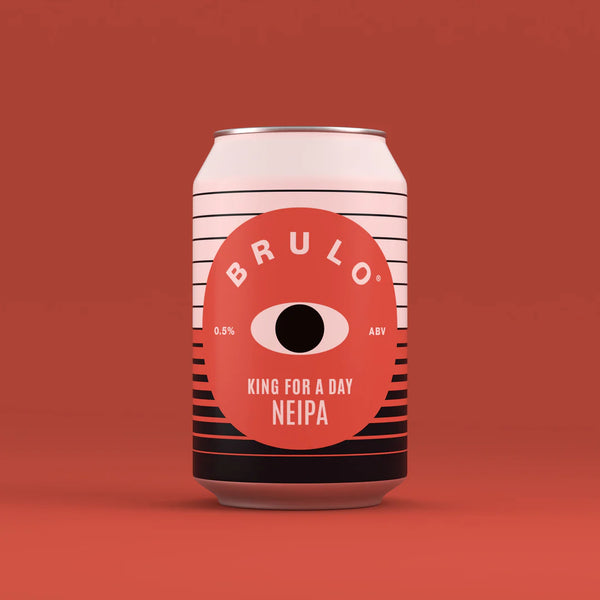 BRULO King for a day Neipa beer 0.5% without alcohol