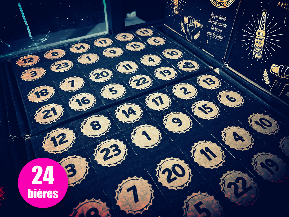 🔥 VORBESTELLUNG 🔥 Alkoholfreier Advents- und Nachmittagskalender 2025 – 24 Biere