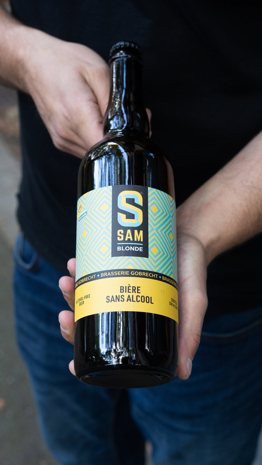 SAM Blondes Bier ohne Alkohol 0,5 % - 20 L Fass