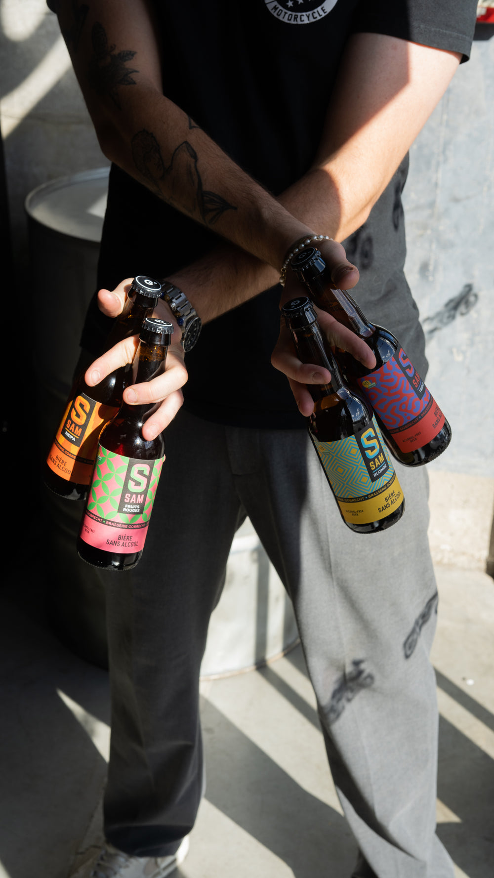 SAM NEIPA Bier ohne Alkohol 0,5 % – 75 cl Flasche