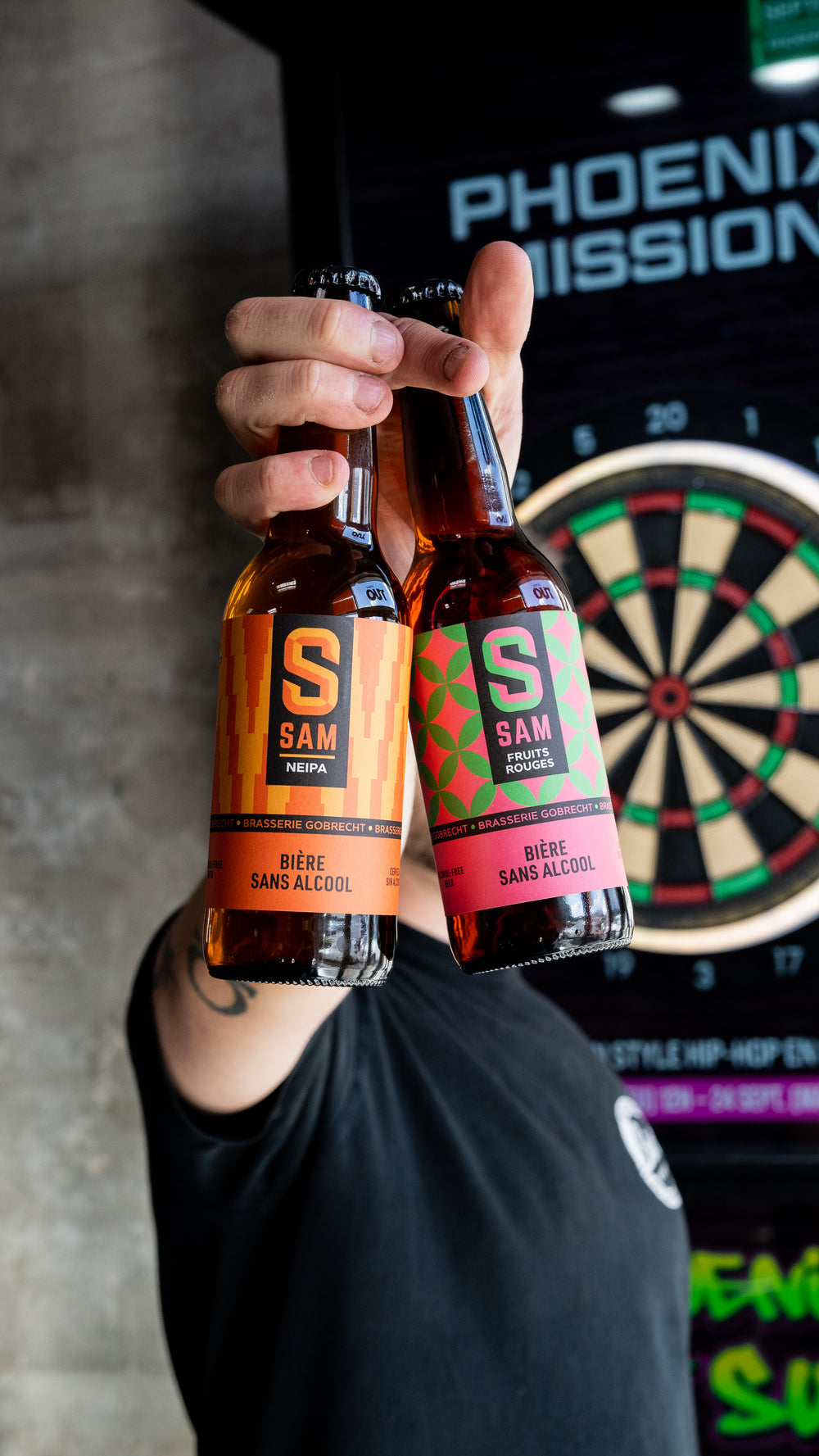 SAM NEIPA Bier ohne Alkohol 0,5 % – 75 cl Flasche