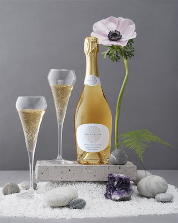 Effervescent French Bloom blanc 0.0% sans alcool Sanzalc, cave sans alcool pour adultes décomplexés