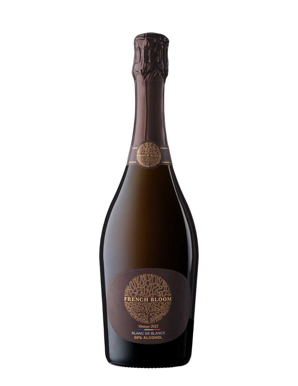Effervescent French bloom the vintage 2022 cuvée without alcohol 0.0%