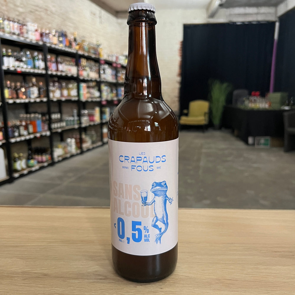 Les Crapauds Fous Weißbier 0,5% - 75 cl