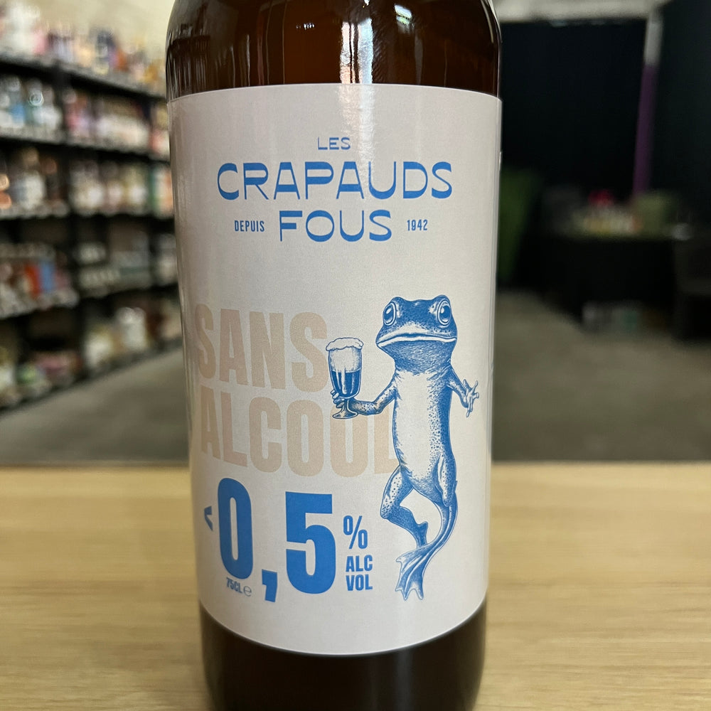 Les Crapauds Fous Weißbier 0,5% - 75 cl