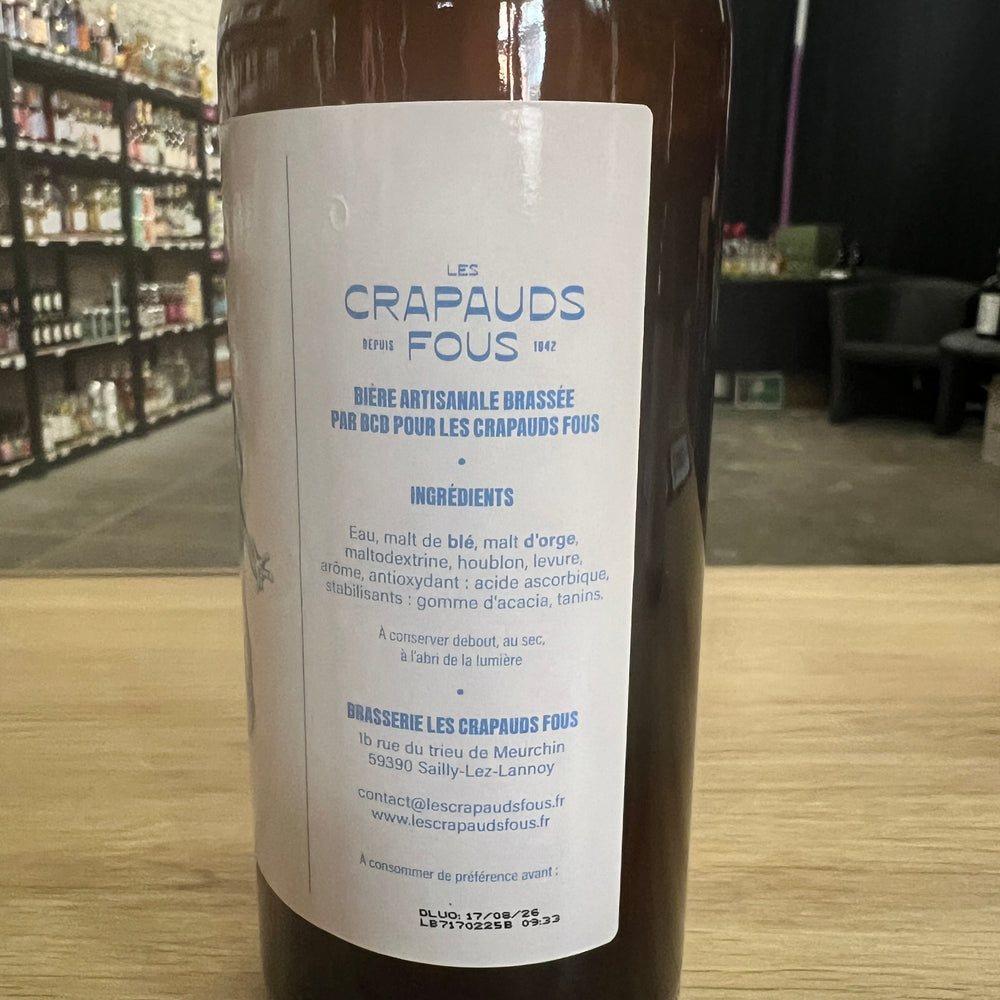 Les Crapauds Fous Weißbier 0,5% - 75 cl